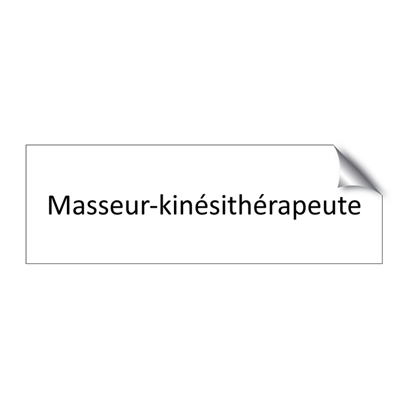 Masseur-kinésithérapeute & Masseur-kinésithérapeute & Masseur-kinésithérapeute