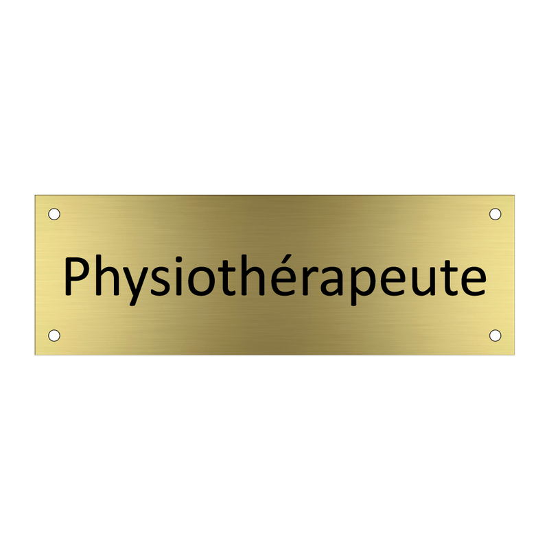Physiothérapeute & Physiothérapeute & Physiothérapeute