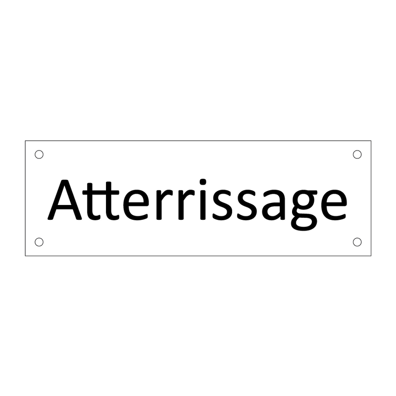 atterrissage & atterrissage & atterrissage