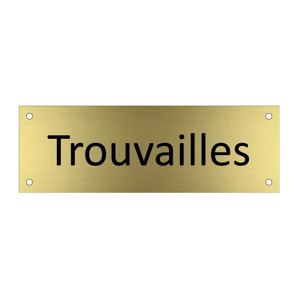 Trouvailles & Trouvailles & Trouvailles