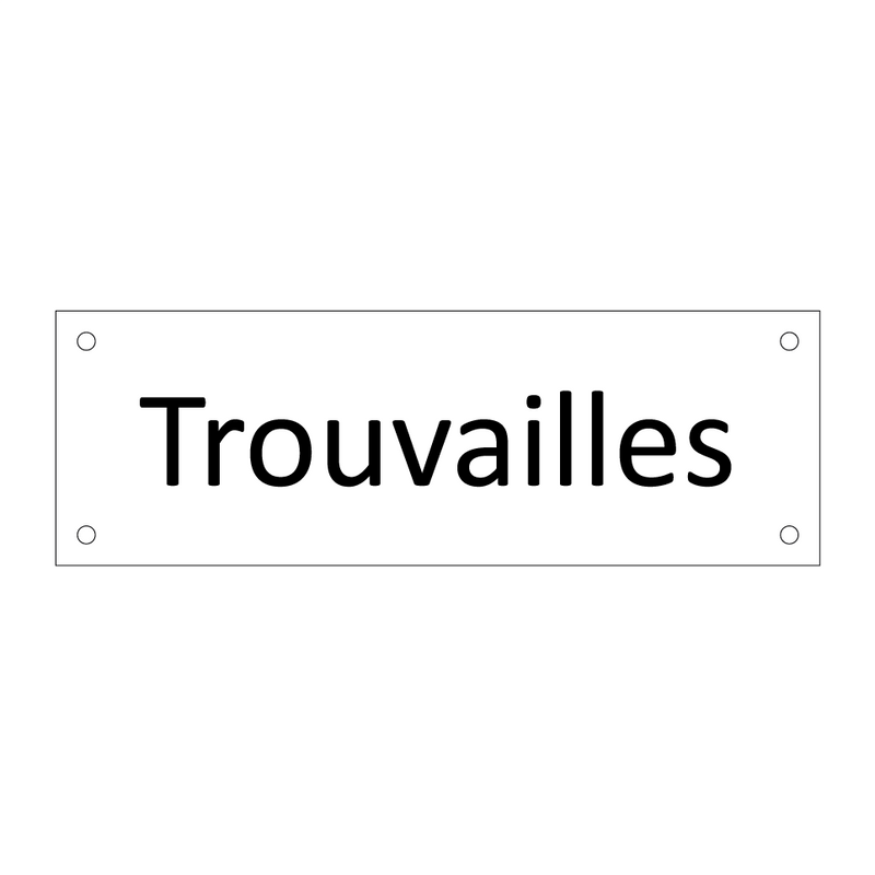 Trouvailles & Trouvailles & Trouvailles