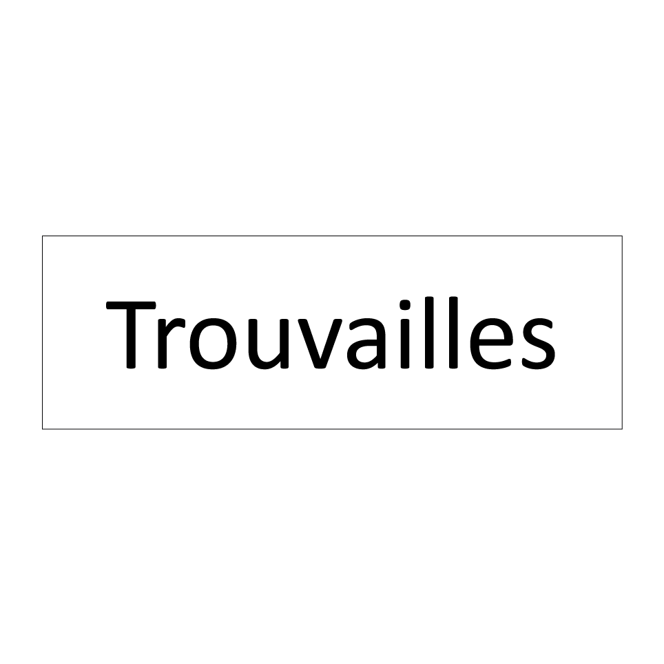 Trouvailles & Trouvailles & Trouvailles & Trouvailles & Trouvailles & Trouvailles