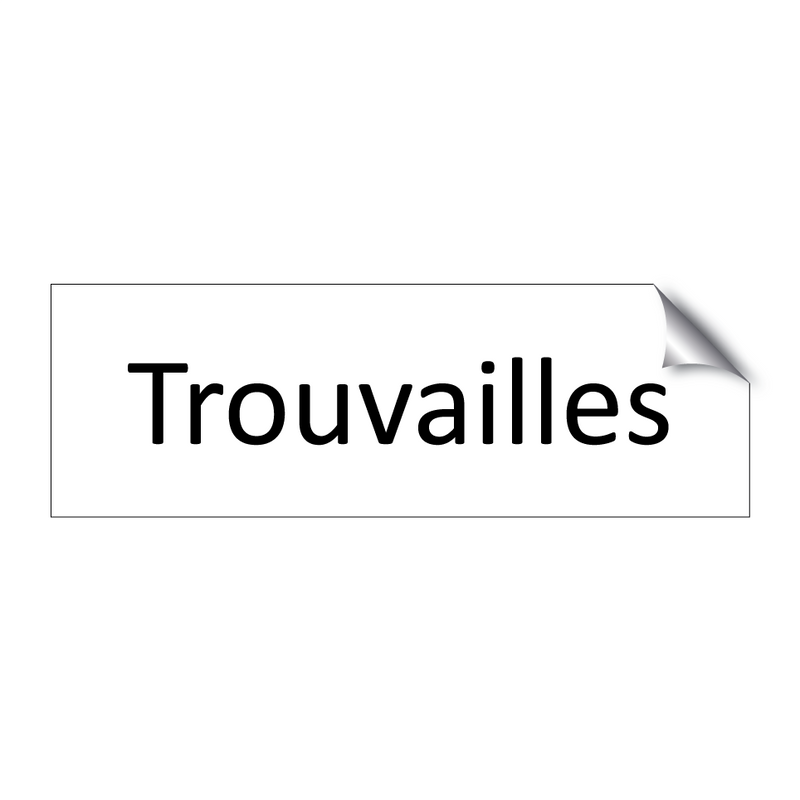 Trouvailles & Trouvailles & Trouvailles
