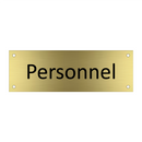 Personnel & Personnel & Personnel