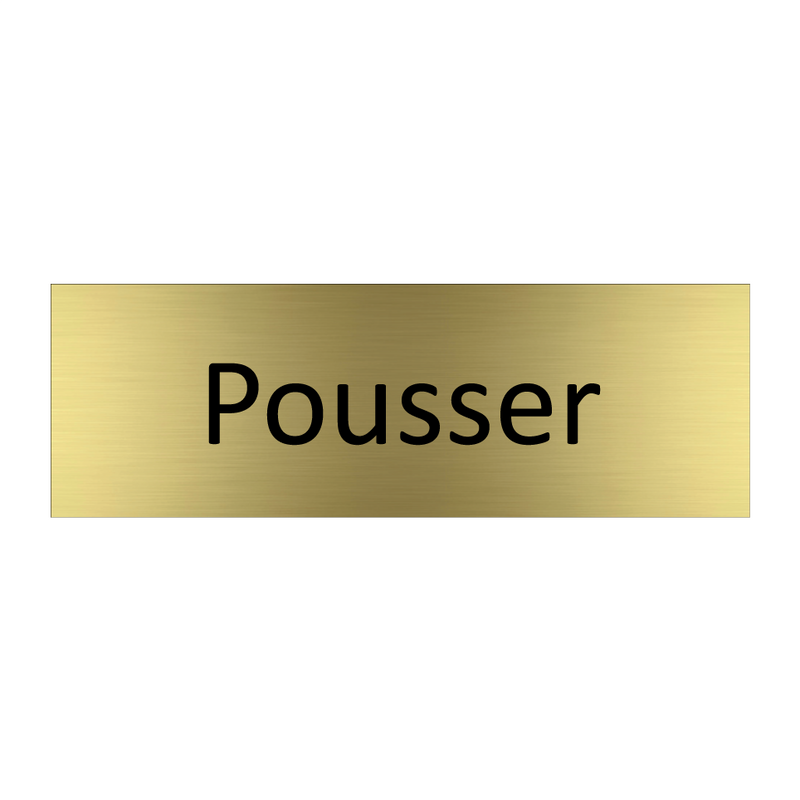 Pousser & Pousser & Pousser & Pousser & Pousser & Pousser