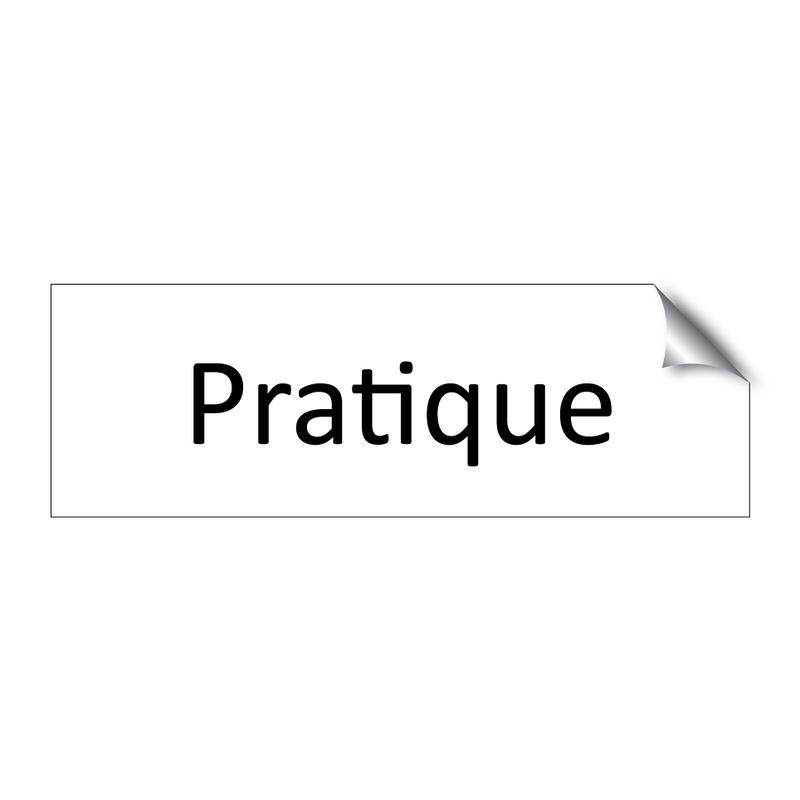 Pratique & Pratique & Pratique