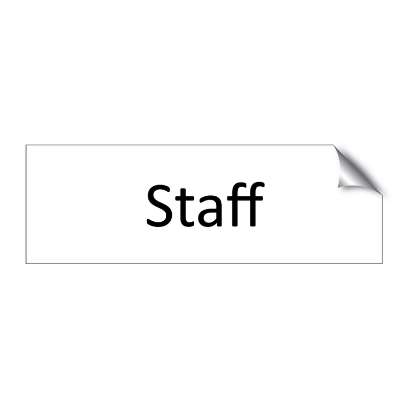 Staff & Staff & Staff