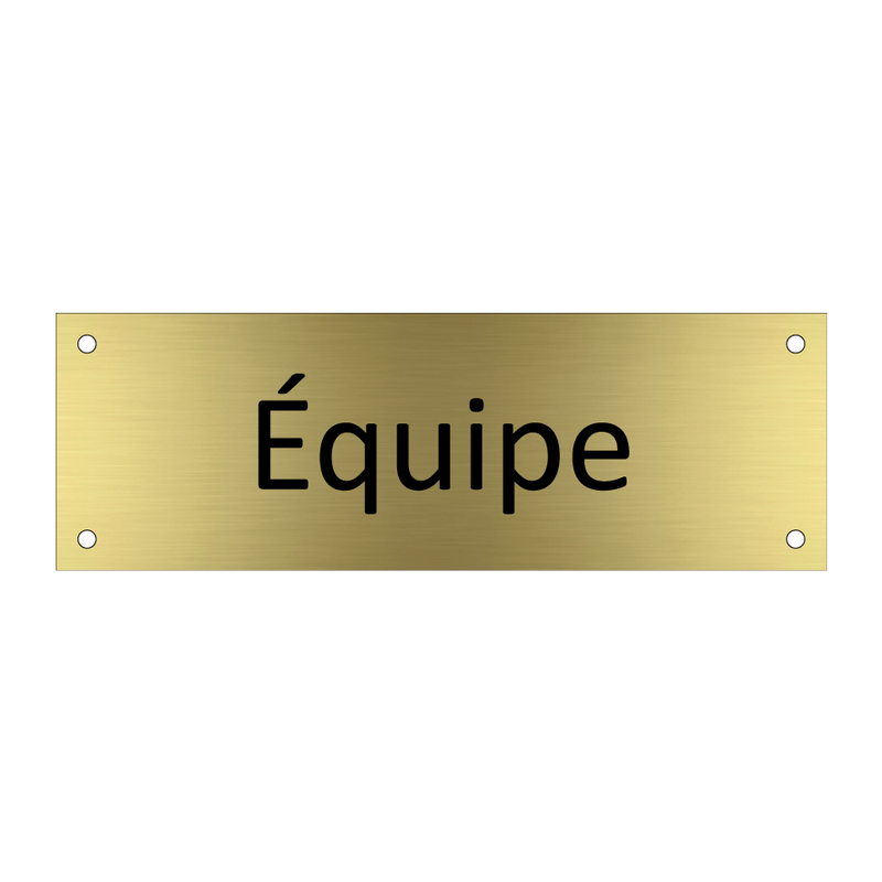 Équipe & Équipe & Équipe