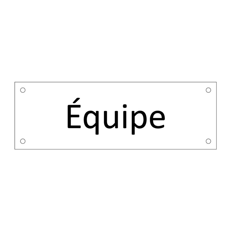 Équipe & Équipe & Équipe