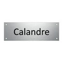 Calandre & Calandre & Calandre