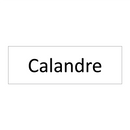 Calandre & Calandre & Calandre & Calandre & Calandre & Calandre