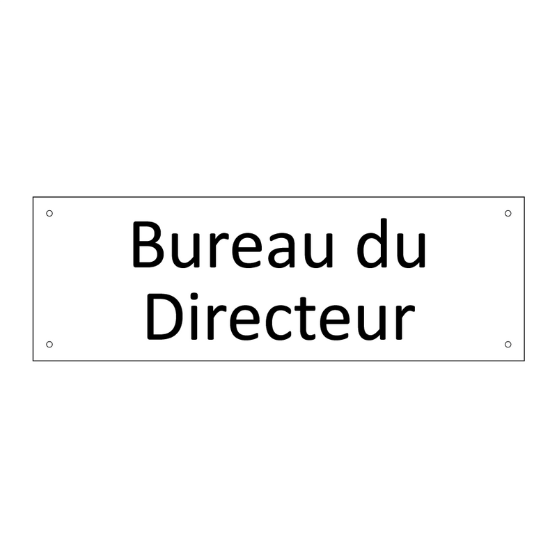 Bureau du Directeur