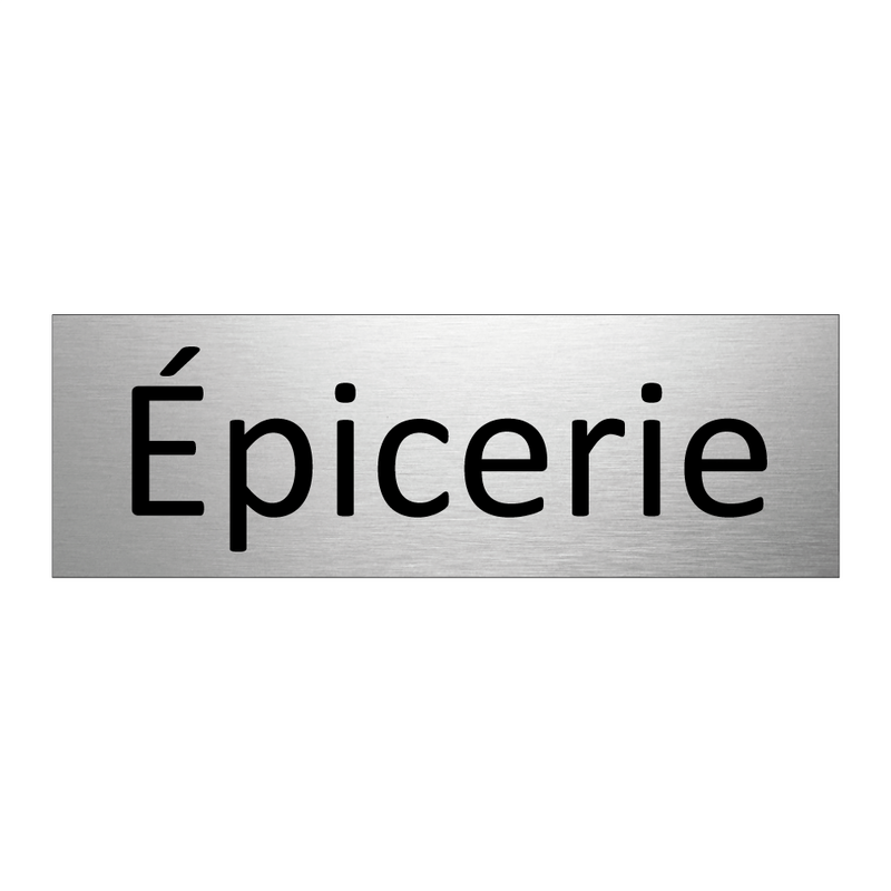 Épicerie
