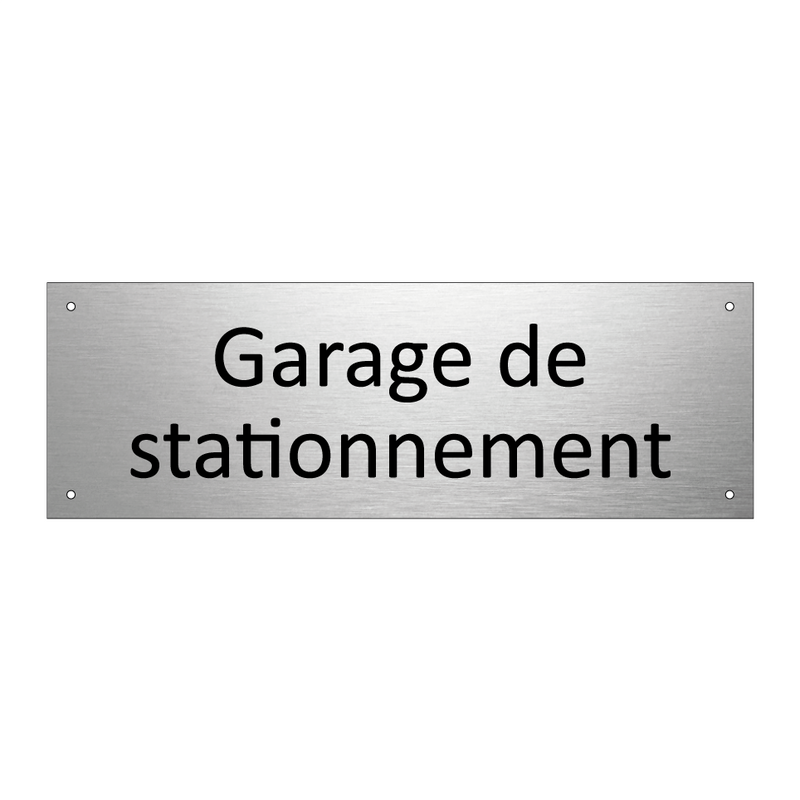 Garage de stationnement