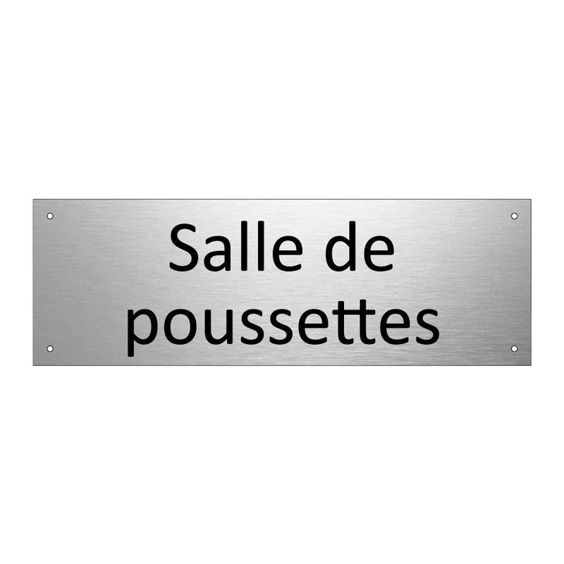 Salle de poussettes