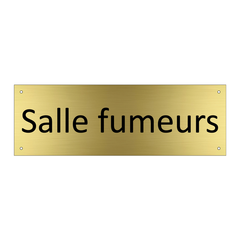 Salle fumeurs
