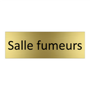 Salle fumeurs