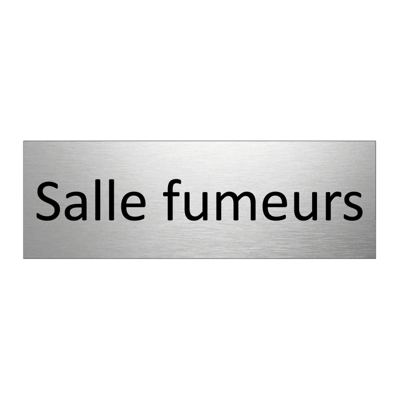 Salle fumeurs