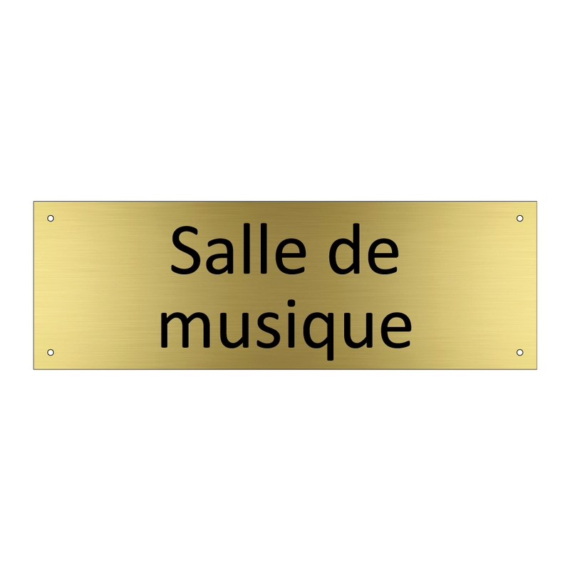 Salle de musique