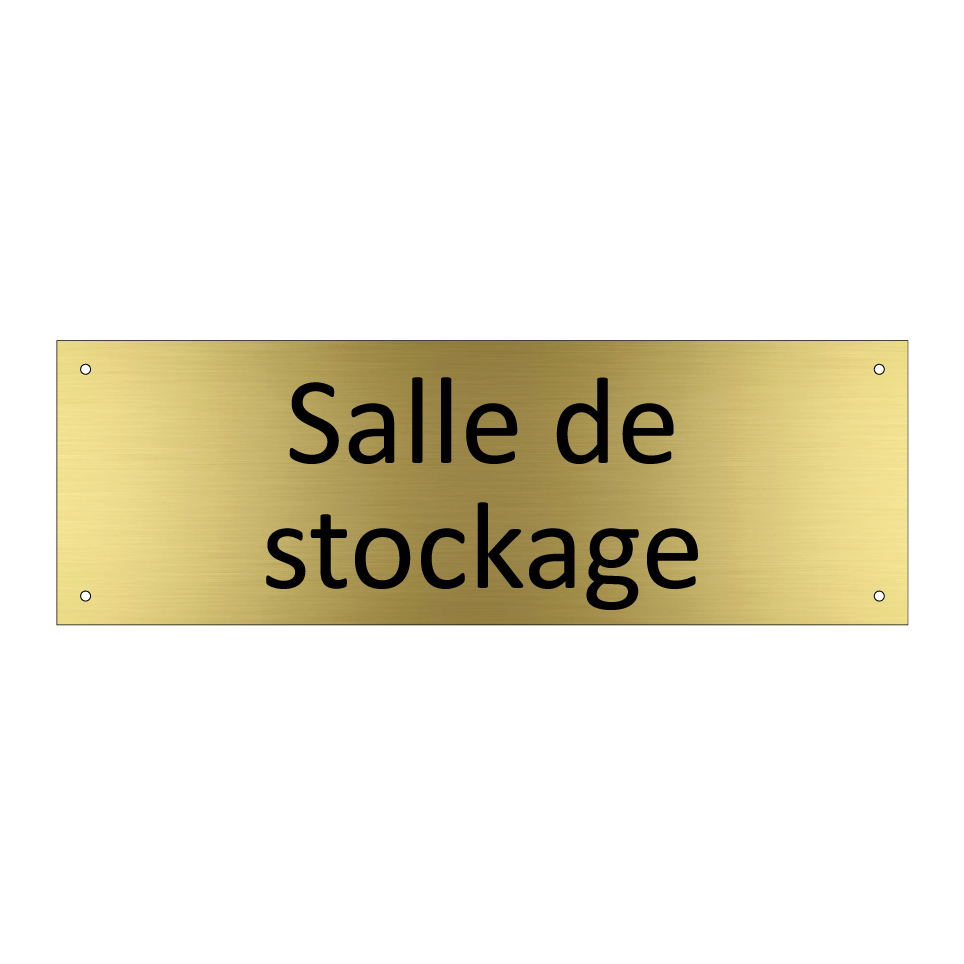 Salle de stockage