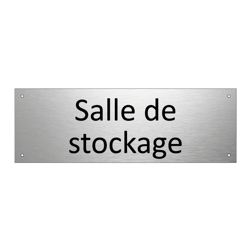 Salle de stockage