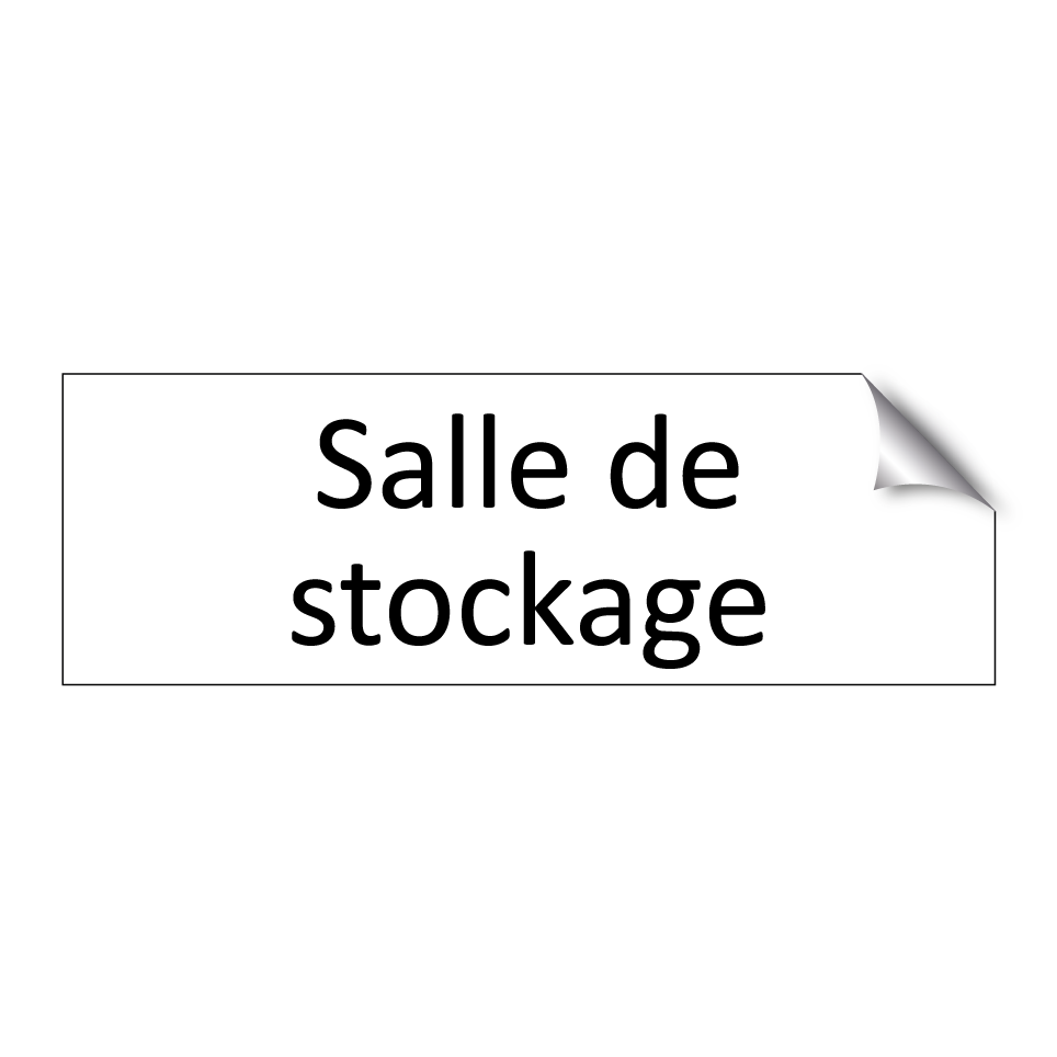 Salle de stockage