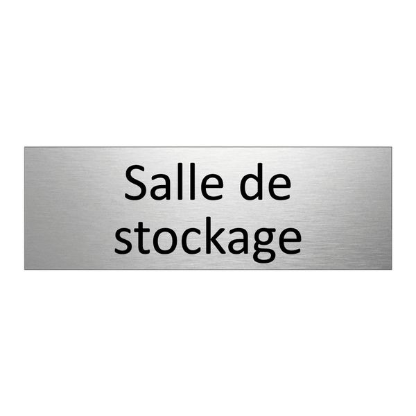 Salle de stockage
