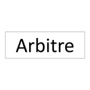 Arbitre