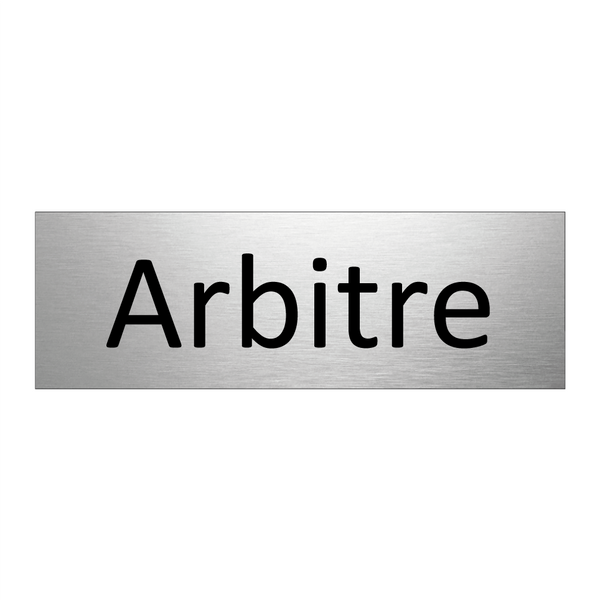 Arbitre