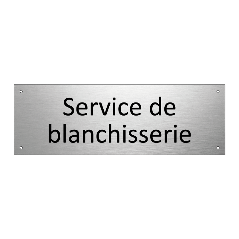 Service de blanchisserie