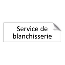 Service de blanchisserie