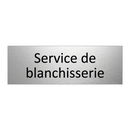 Service de blanchisserie