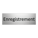 Enregistrement