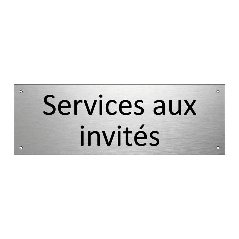 Services aux invités