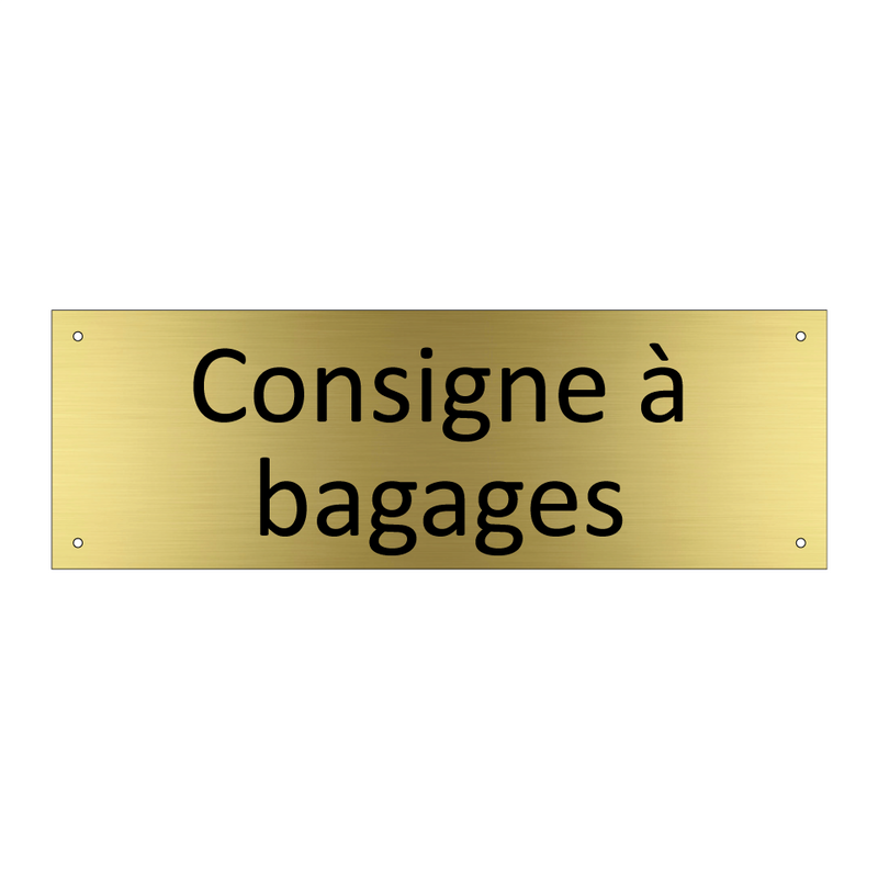Consigne à bagages