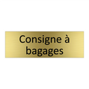 Consigne à bagages