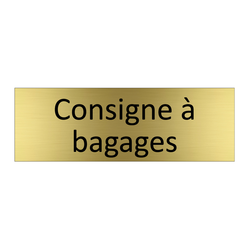 Consigne à bagages