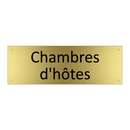 Chambres d'hôtes