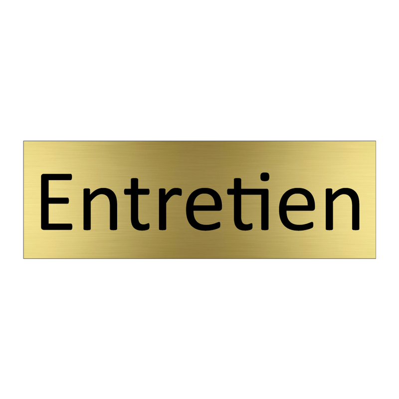 Entretien