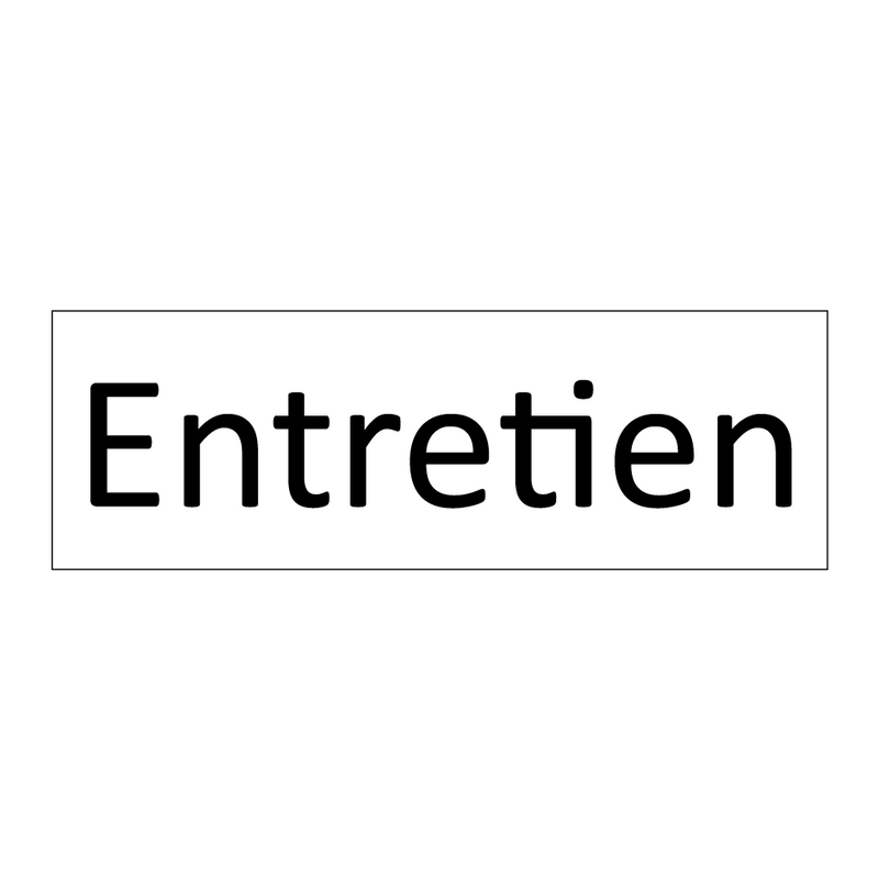 Entretien