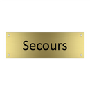 Secours & Secours & Secours