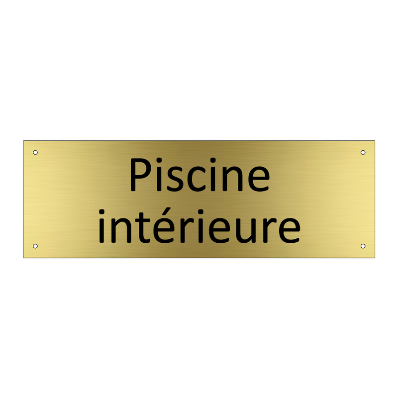 Piscine intérieure