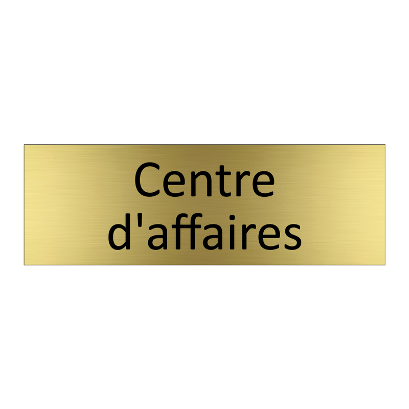 Centre d'affaires