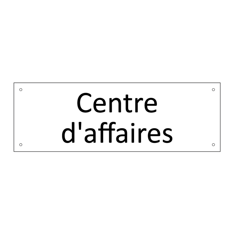 Centre d'affaires