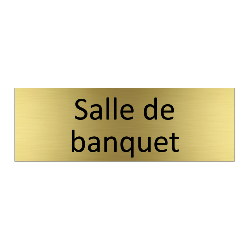 Salle de banquet