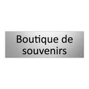 Boutique de souvenirs