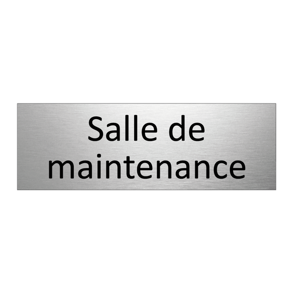 Salle de maintenance