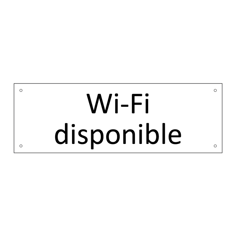 Wi-Fi disponible
