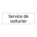 Service de voiturier