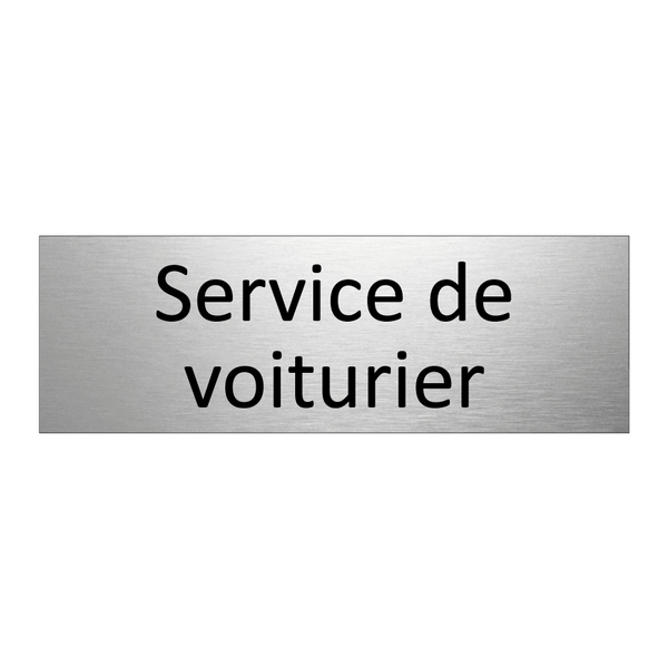 Service de voiturier
